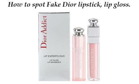 how to spot a fake dior lipstick|how to spot dior lipstick.